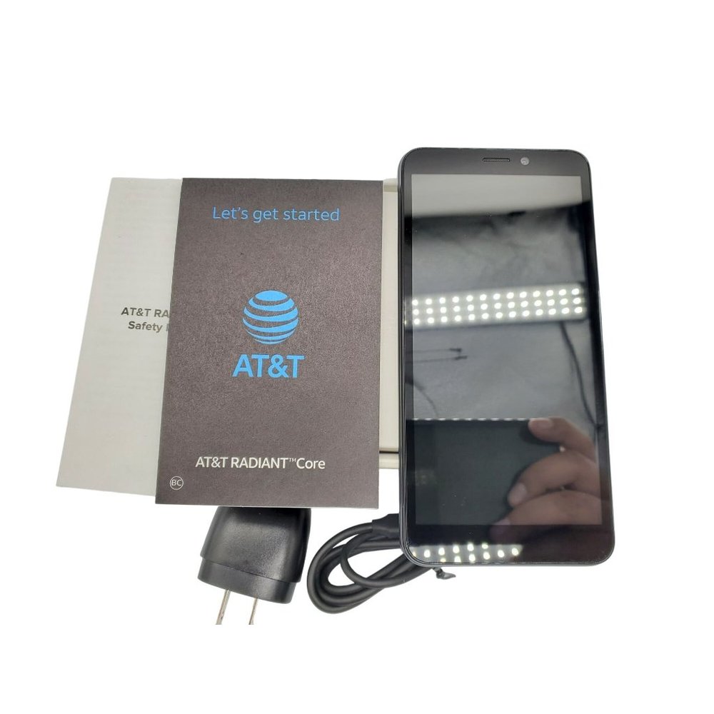 AT&T Radiant Core U304AA Prepaid Cell 4G Phone Carrier Locked to AT&T Wireless